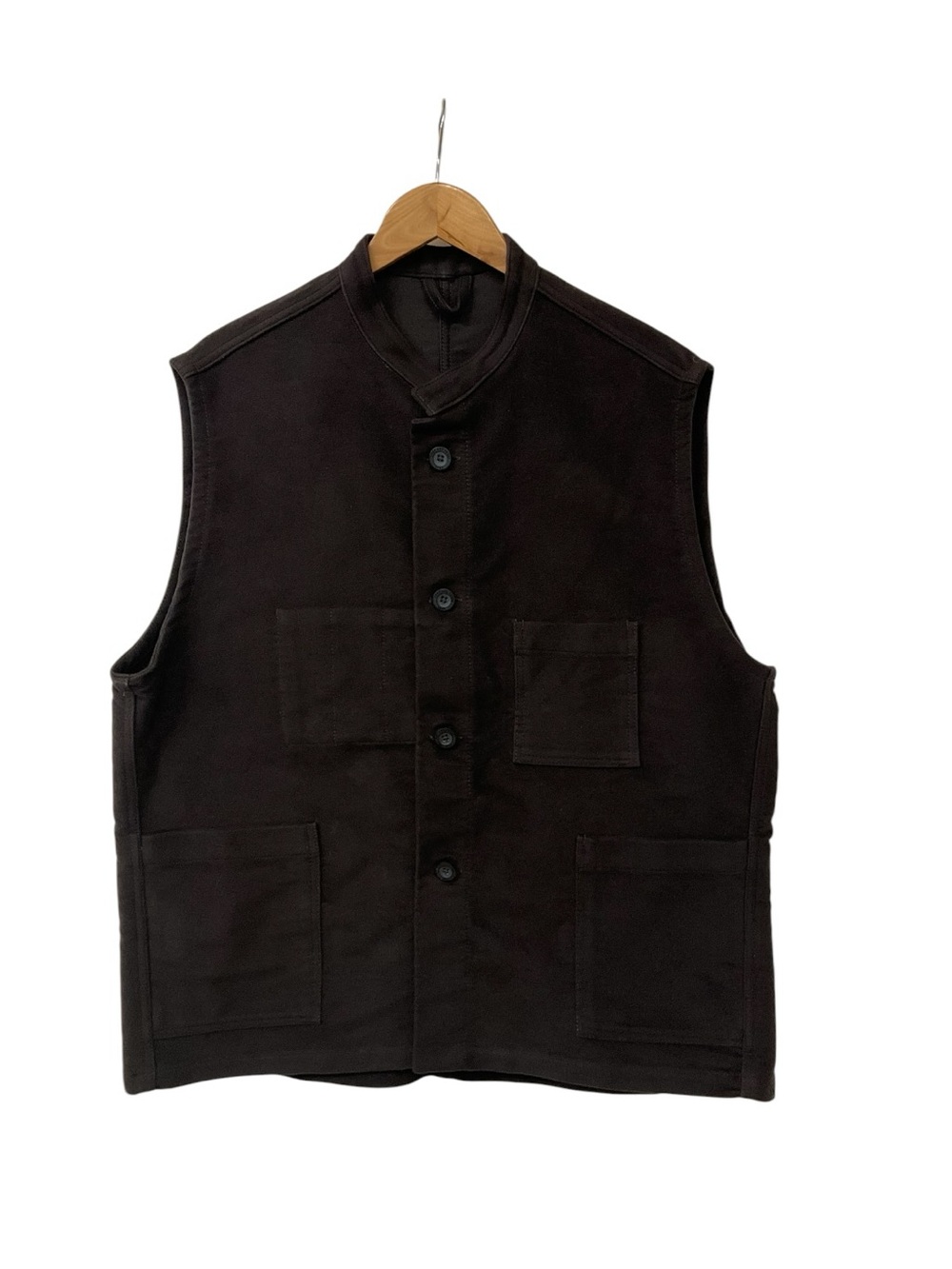 Lost Art Press Moleskin Brown Vest 48